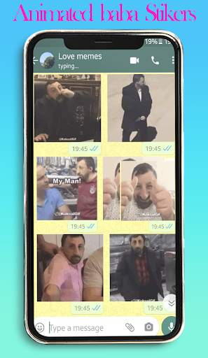 KOKSAL BABA Animated Stickers for WhatsApp screenshot 6