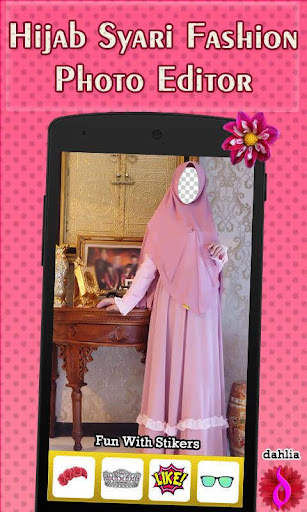 Hijab Syari Fashion Photo Editor screenshot 5