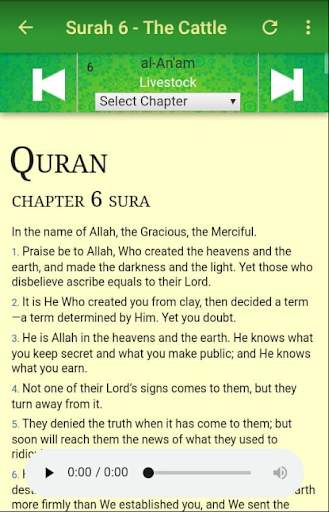 Al Quran - English Translation скриншот 5