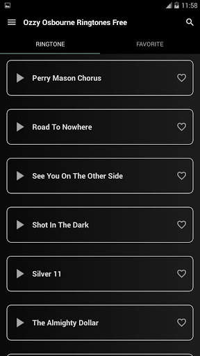 ozzy osbourne ringtones free screenshot 2