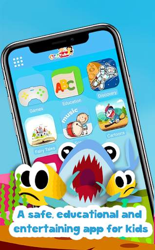 KidsTube - Youtube For Kids with Parental Control screenshot 1