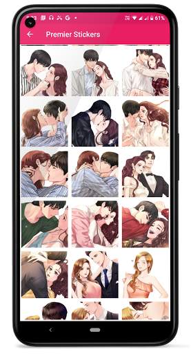 Kiss Me Love Stickers: Kiss Me Wallpaper screenshot 2