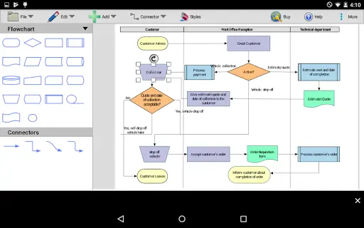 ClickCharts Flowcharts screenshot 3