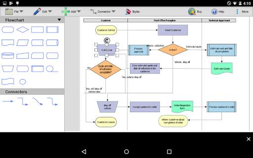 ClickCharts Flowcharts screenshot 3