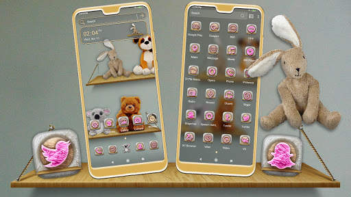 Soft Toys Launcher Theme screenshot 1