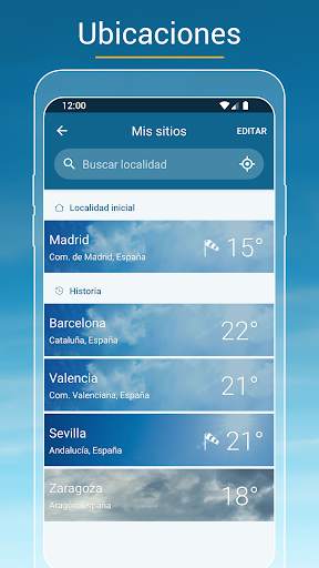 Tiempo & Radar: tu previsión screenshot 8