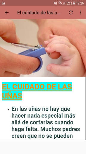 Cuidados del bebé screenshot 7