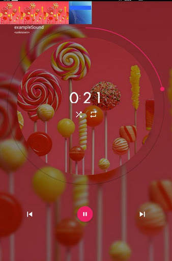 Candy Music Player screenshot 4