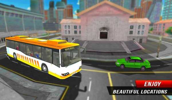 Public Transport City Bus Driving Simulator 2018 screenshot 8