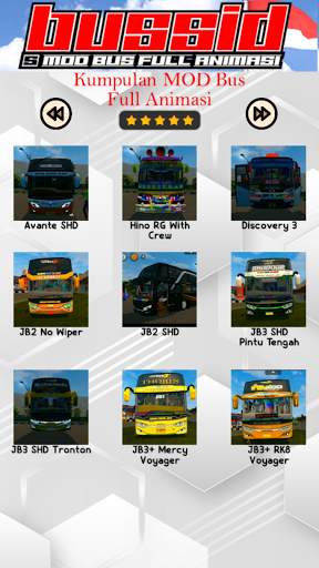 Bussid 5 Mod Bus Full Animasi screenshot 5