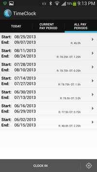 Doing Time Lite - TimeClock screenshot 3