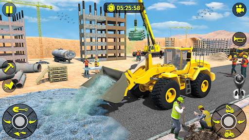 Snow Offroad Construction Site screenshot 2