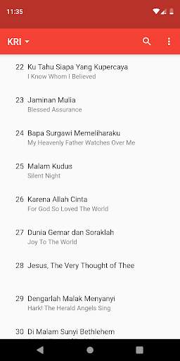 Lagu Rohani Kristen screenshot 1