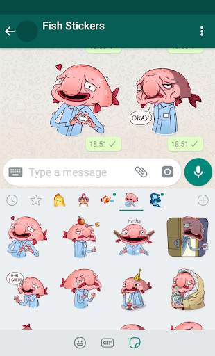 New WAStickerApps 🦈 Fish Stickers For WhatsApp screenshot 2