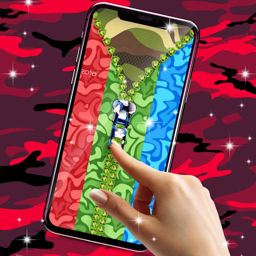 Camouflage zipper locker screenshot 3