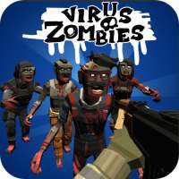 Virus Zombie shooting game - AR logo