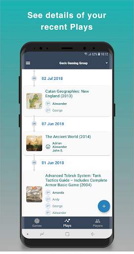 NemeStats - Board Game Tracking Made Fun! 2 تصوير الشاشة