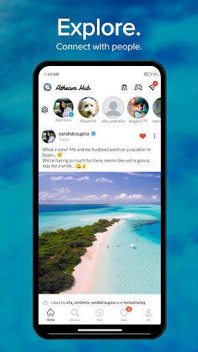 Atheism Hub - Social Media App No God Atheist screenshot 1