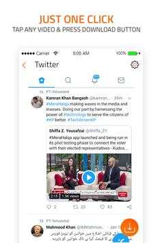 Video Downloader Download Social videos screenshot 3