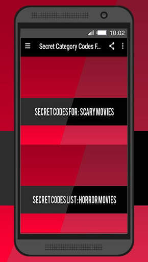 Secret Category Codes For TV Online Streaming screenshot 2