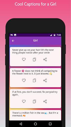 Captions for Instagram screenshot 8