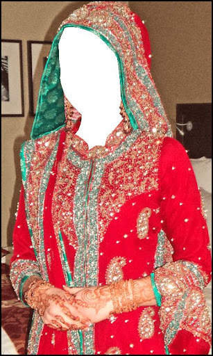 Bridal Hijab Women Photo Suit screenshot 2