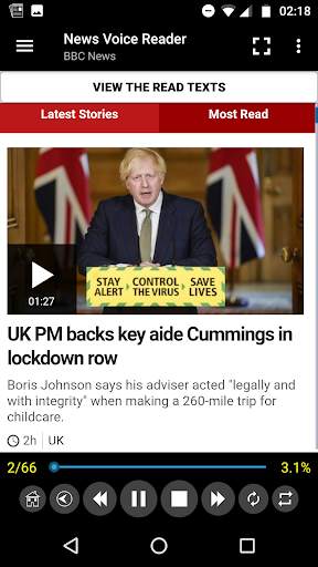 News Voice Reader screenshot 5