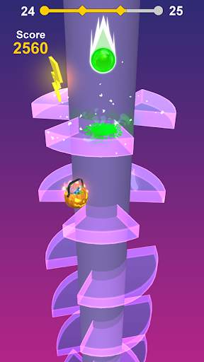 Helix Blast Jump & Crush screenshot 2