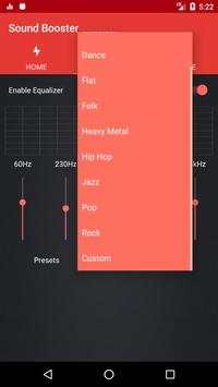 Bass Booster equalizer high quality screenshot 3