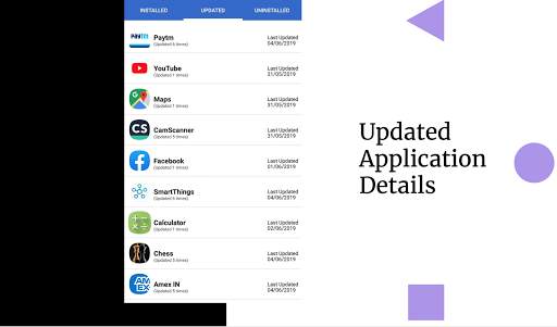 App Update History screenshot 2