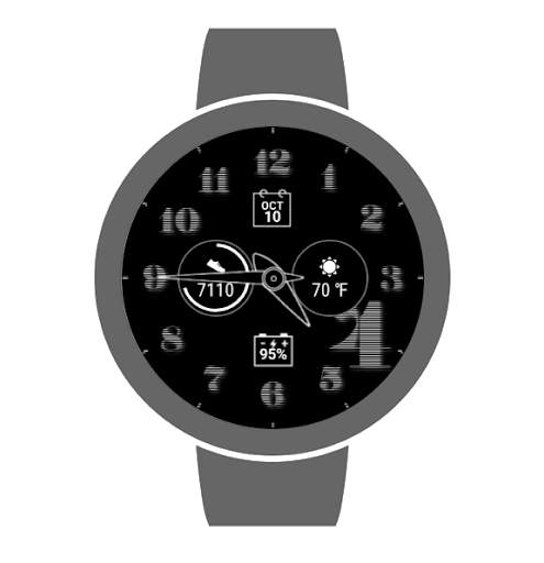 Bizarre Watch Face screenshot 9