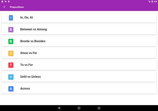 English Grammar App screenshot 9