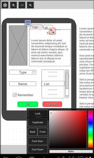 Mockups Lite for Android screenshot 3