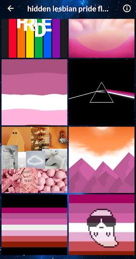 hidden lesbian pride flag wallpaper screenshot 2