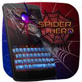 Spider Hero Keyboard Theme 10001004
