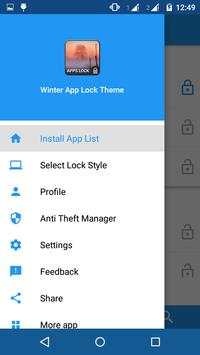 Winter App Lock Theme screenshot 7