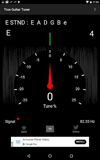 True Guitar Tuner स्क्रीनशॉट 9