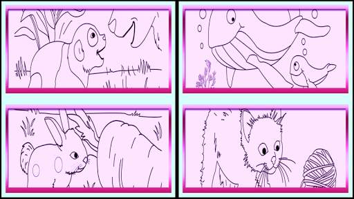 Baby Animals Coloring Game screenshot 3
