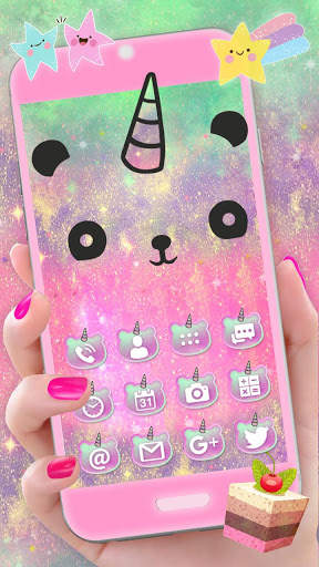 Unicorn Panda Galaxy Themes HD Wallpapers screenshot 3
