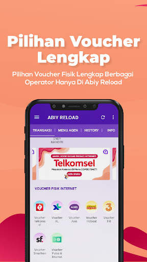 ABIY RELOAD - Agen Pulsa Murah screenshot 2