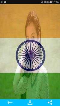 Indian Flag Face Editor screenshot 2