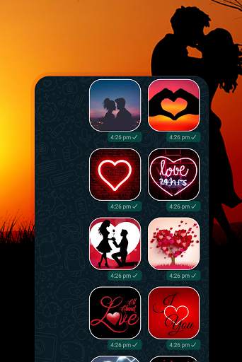 Best Romantic Love Stickers for WhatsApp screenshot 3