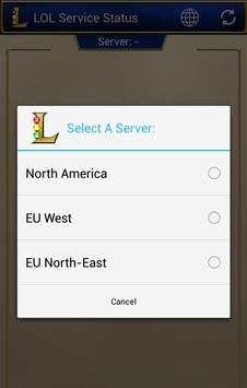 LeagueOfLegends Service Status screenshot 1
