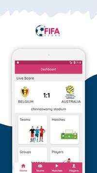FIFA cup 2018 : FIFA live score screenshot 2