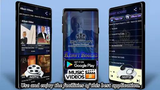 KENNY ROGERS Offline MP3 & Video Album Collection screenshot 4