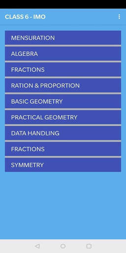 CLASS 6 - IMO - MATHS OLYMPIAD screenshot 1