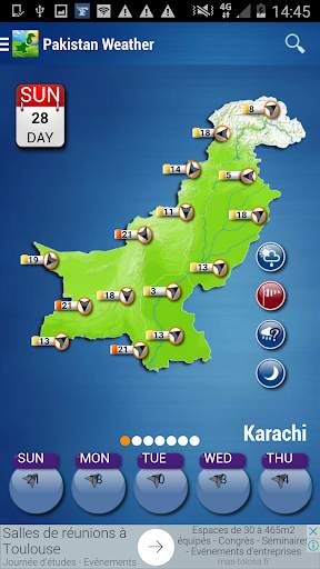 Pakistan Weather screenshot 2
