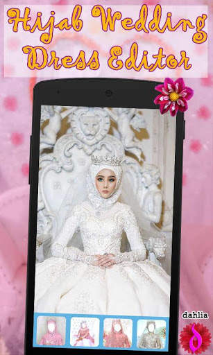 Hijab Wedding Dress Editor screenshot 4