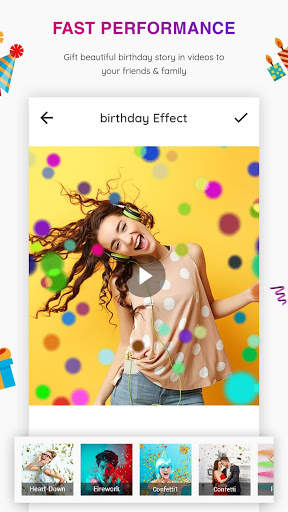 Birthday Photo Effect Video Maker screenshot 2