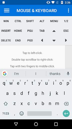 Wifi Mouse - Remote Control for your Computer! screenshot 8